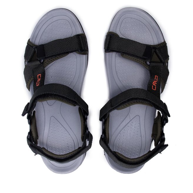 Sandali Da Trekking CMP Hamal Per Bambini - Unisex, Blu-Verde Fluo, Taglia 31 EU - Foto 10