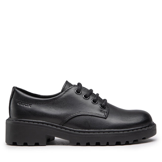 Półbuty Geox J Casey G. C J0420C 00043 - M Czarny