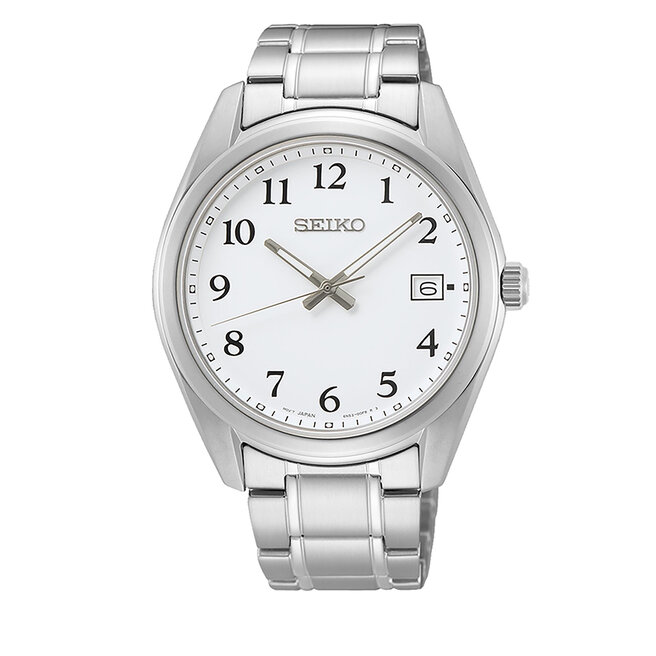 Laikrodis Seiko Classic Quartz SUR459P1 Silver/Silver • Www.eavalyne.lt