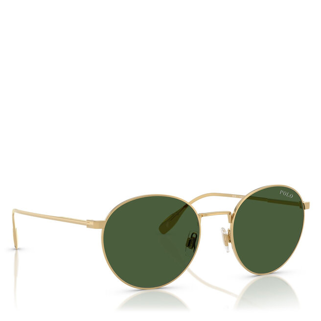 Okulary przeciwsłoneczne Polo Ralph Lauren 0PH3158 53 - Złoty