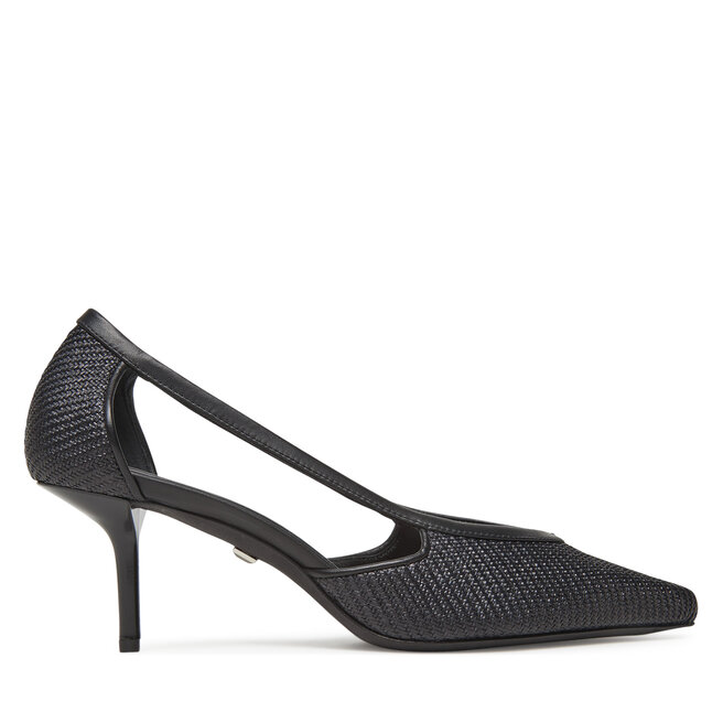 Szpilki Max Mara Strawpump - Czarny