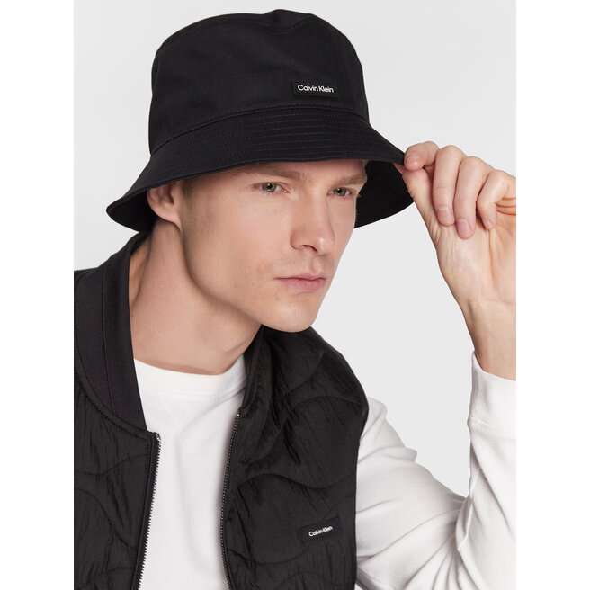 Kapelusz Calvin Klein Bucket - Czarny