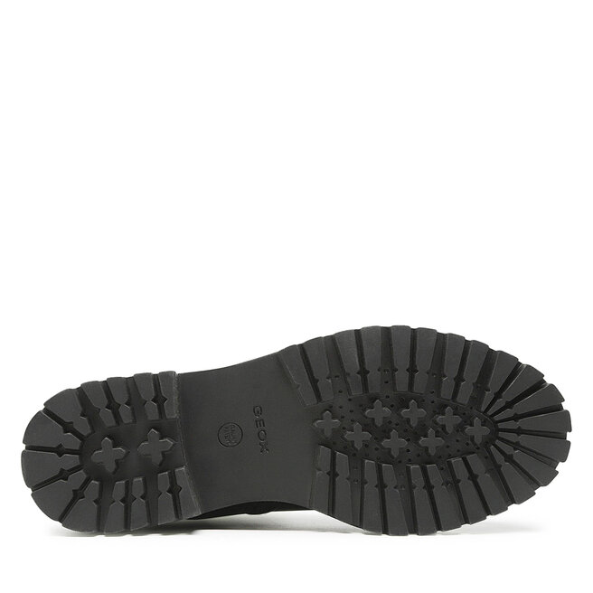 Geox Polokozačky Geox D Iridea O D26HRO 00043 C9999 Black