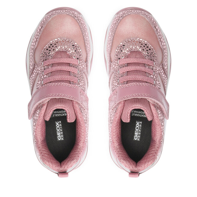 Geox online pink trainers