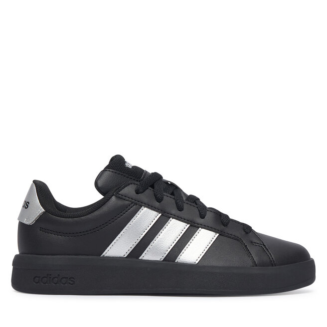 Sneakersy adidas Grand Court 3.0 Shoes Junior KI7201 Czarny - kobiece