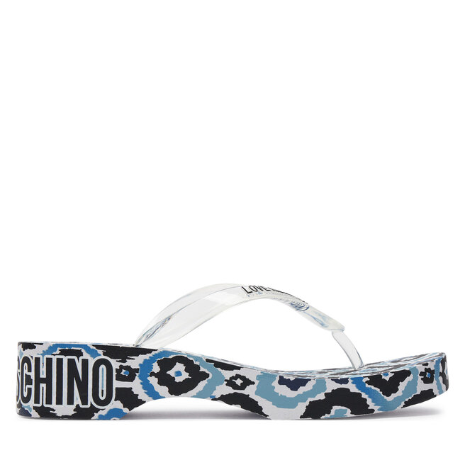 Japonki LOVE MOSCHINO - Kolorowy