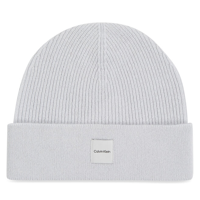 Czapka Calvin Klein Chunky - Błękitny