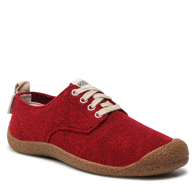 Pantofi Keen Mosey Derby 1026809 Red Felt/Birch 1026809 imagine noua