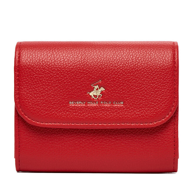 Portfel Beverly Hills Polo Club CWBEO-BHPC-W1-002-SS26 Czerwony -