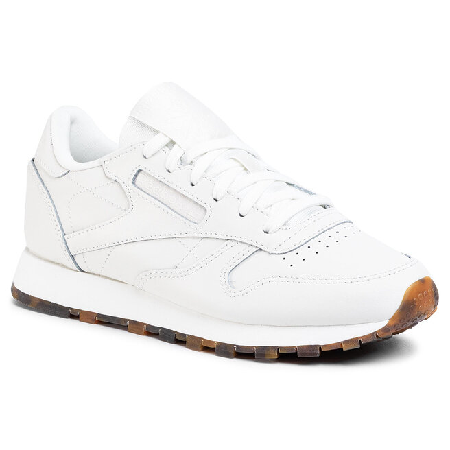 Reebok Pantofi Reebok Cl Lthr EH1664 Chalk/Chalk/Chalk