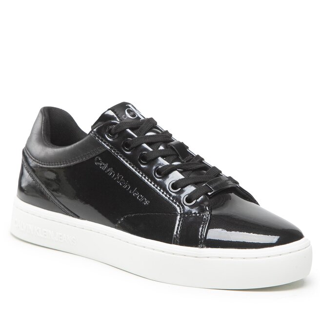 Sneakers Calvin Klein Jeans Classic Cupsole Glossy Patent YW0YW00875 Black BDS