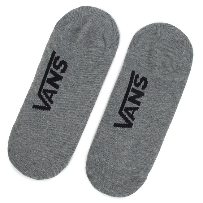 Vans Set di 3 paia di pedulini unisex Vans Classic Super No Show VN000XS9HTG Heather Grey