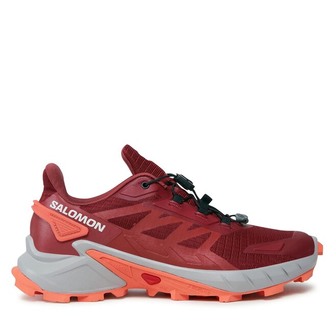 Salomon Pantofi Salomon Supercross 4 L47316500 Syrah/Ashes Of Roses/Coral