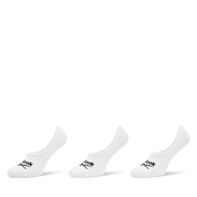 Zestaw 3 par stopek unisex Reebok - (3-pack) Biały