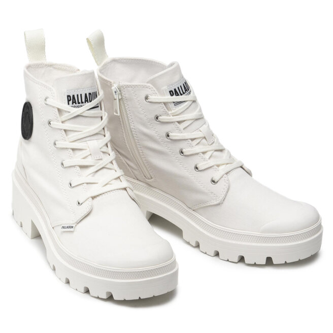 Palladium Trappers Palladium Pallabase Twill 96907-116-M Star White 1
