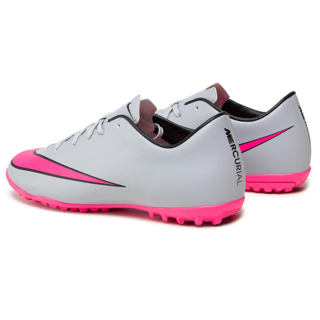 cavar engranaje pequeño Zapatos Nike Mercurial Victory V Tf 651646 060 Wolf Grey/Hyper  Pink/Black/Blk | zapatos.es