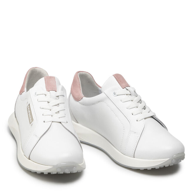 Solo Femme Sneakers Solo Femme 10102-01-N01/N04-03-00 Biały/Pudrowy Róż