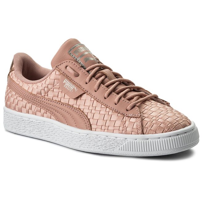 Sneakers Puma Basket Satin Ep 365915 01 Peach Beige Puma White