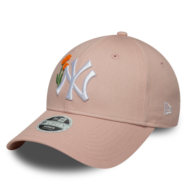 Czapka z daszkiem New Era New York Yankees Womens MLB 9FORTY - Różowy