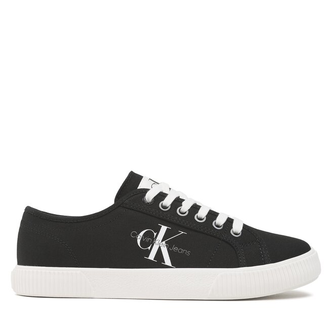 Calvin Klein Jeans Гуменки Calvin Klein Jeans Ess Vulc Mono W YW0YW00482 Black/White 0GJ