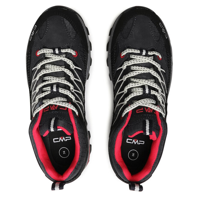 CMP Chaussures de trekking CMP Rigel Low Wmn Trekking Shoe Wp 3Q54456 Antracite/Off White 76UC