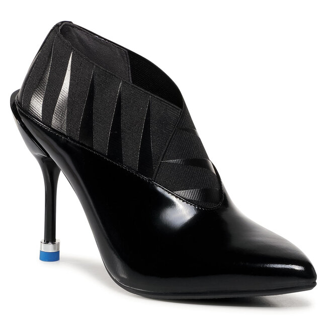 Pantofi cu toc subțire United Nude Collar Hi 1056501149 Black