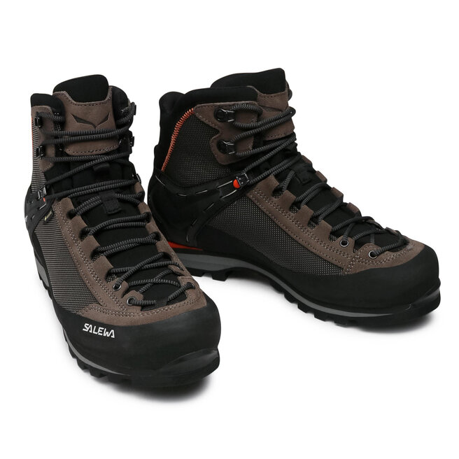 Salewa Trekingová obuv Salewa Ms Crow Gtx GORE-TEX 7512 Wallnut/Fluo Orange