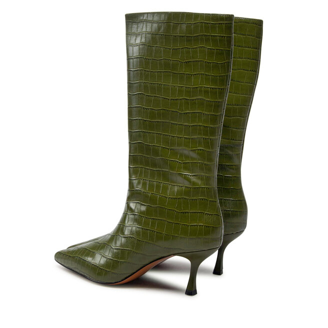 L37 Kozačky L37 Poison Heart Green