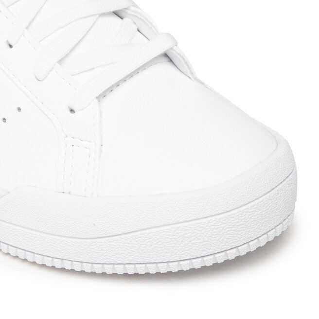 adidas Обувки adidas Court Tourino J H00765 Ftwwht/Ftwwht/Hazros