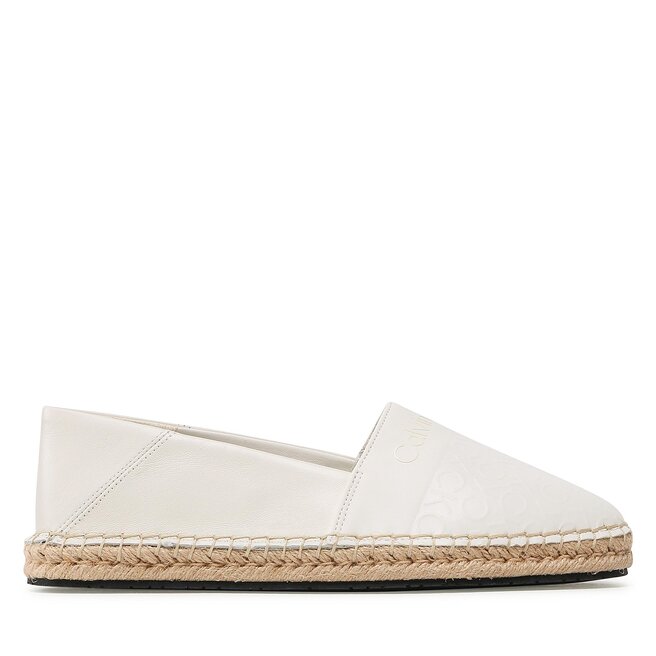 Calvin Klein Espadrile Calvin Klein Espadrille - Hf Moo HW0HW01456 Marshmallow Mono 0LI
