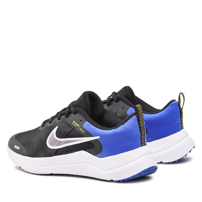 Nike Обувки Nike Downshifter 12 Nn (Gs) DM4194 006 Black/White/Racer Blue