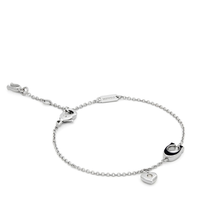 Bransoletka Coach 37571290 Srebrny -