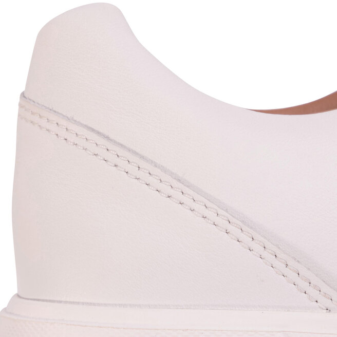 Clarks costa lace white clearance