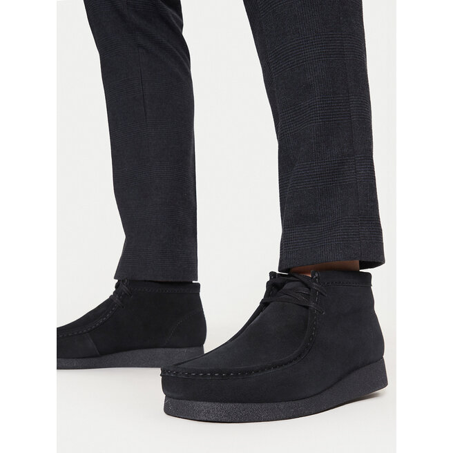 Trzewiki Clarks Wallabee Evo Bt 26172823 Czarny - męskie