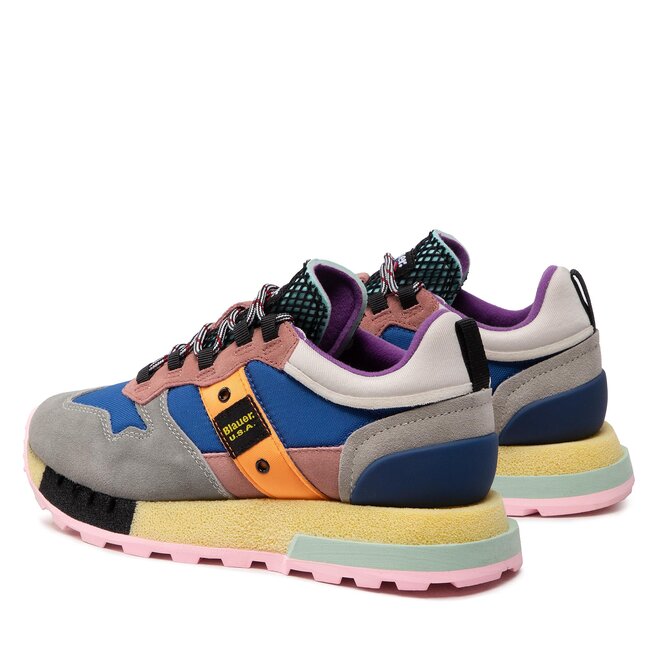 Blauer USA Sneaker Mit Schnürverschluss Modell 'MILLEN' (hellblau