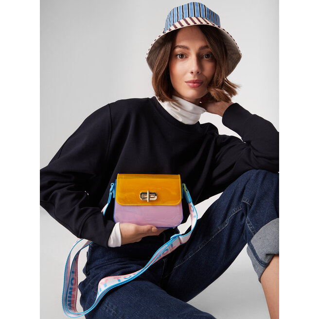 Tommy Hilfiger Bolso Tommy Hilfiger Turnlock Crossover Transparent AW0AW11820 SE8