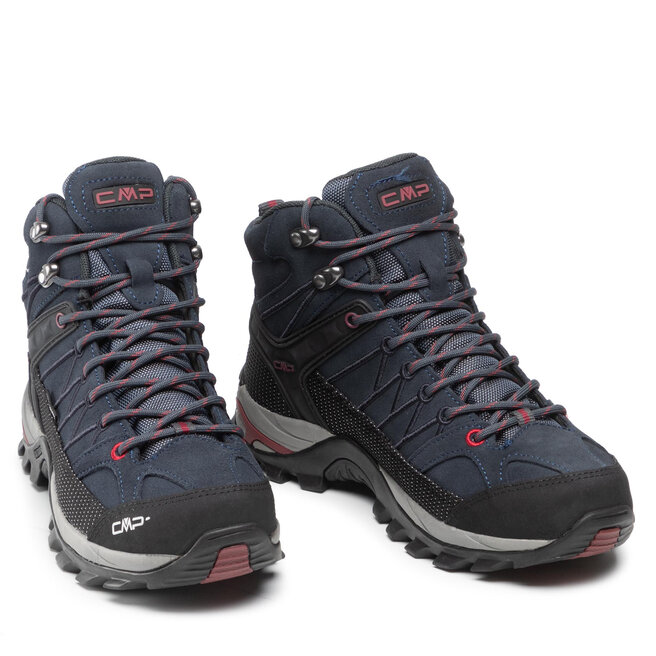 CMP Туристически CMP Rigel Mid Trekking Shoes Wp 3Q12947 Asphalt/Syrah 62BN