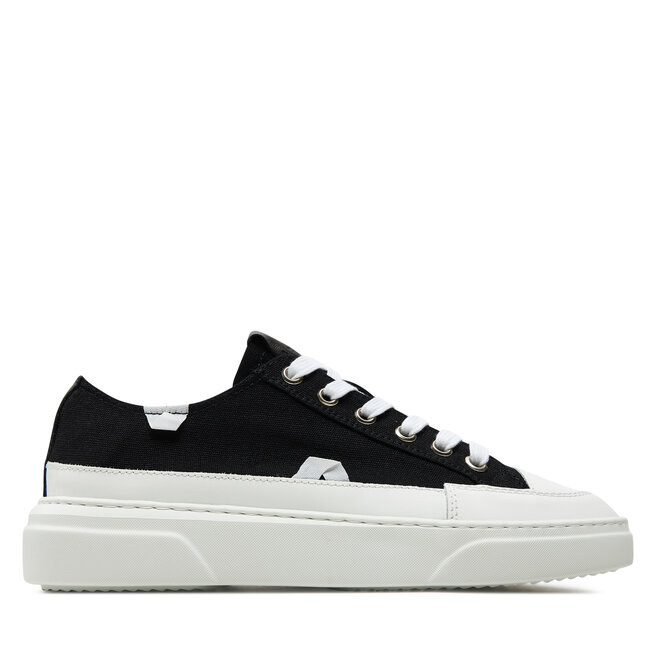 Sneakersy Inuikii Canvas Lex Low - Czarny