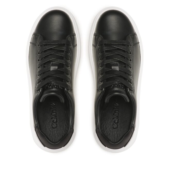 Sneakers Calvin Klein Raised Cupsole Lace Up HW0HW01425 Ck Black BEH ...