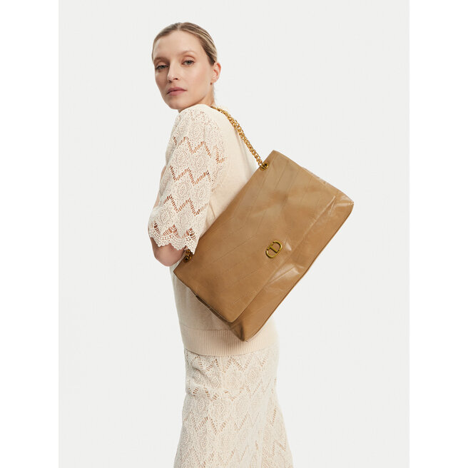 Torebka TWINSET 251TB7450 Brązowy -