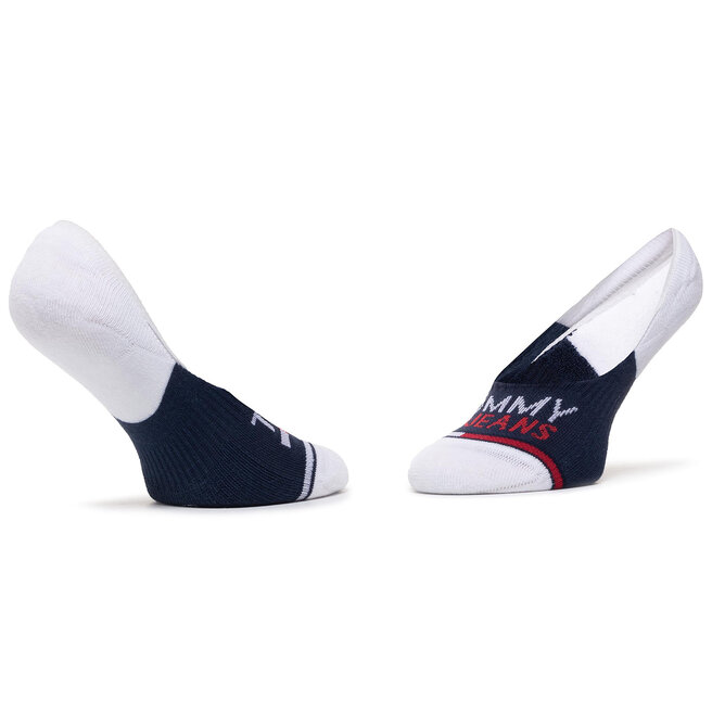 Tommy Jeans Súprava 2 párov krátkych ponožiek unisex Tommy Jeans 100000403 Navy 002