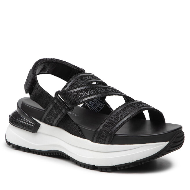 Sandale Calvin Klein Jeans Hybrid Sandal YW0YW00575 Black BDS