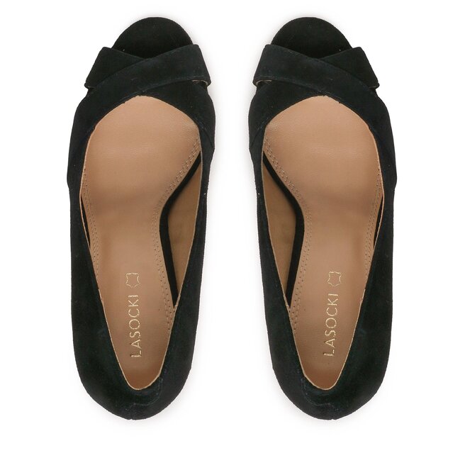 Lasocki Pantofi cu toc subțire Lasocki WYL3308-1Z Black