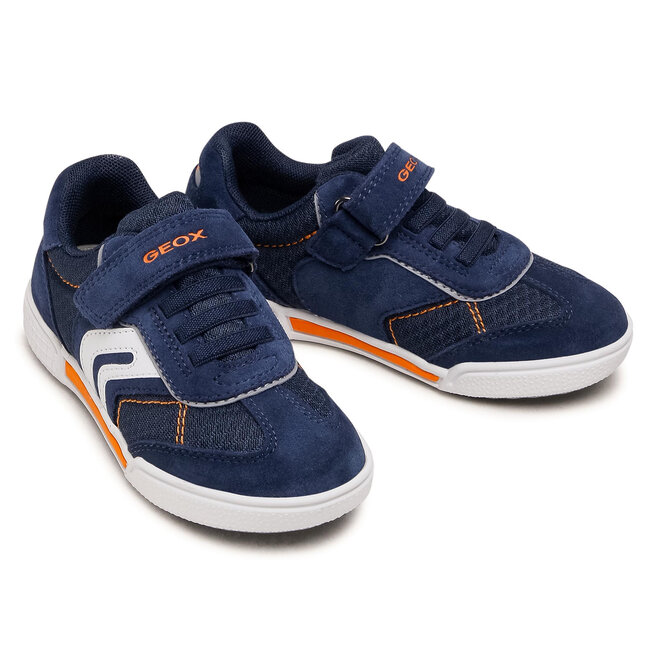 Geox Laisvalaikio batai Geox J Poseido B. C J15BCC 02214 CF47R S Navy/Lt Orange