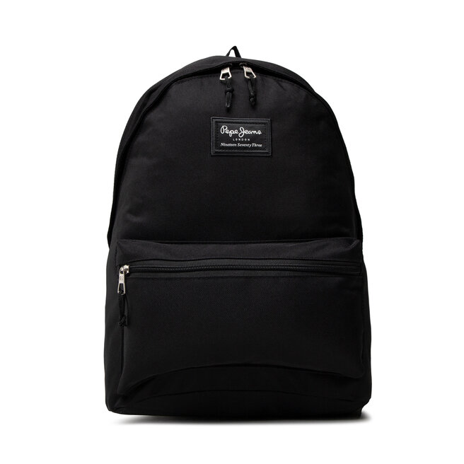 Kuprinė Pepe Jeans Aris Double Zip PU120003 Black 999 • Www.eavalyne.lt