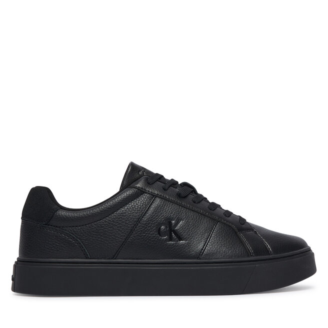 Sneakersy Calvin Klein Classic Cups Laceup Band Wl HM0HM02289 Czarny