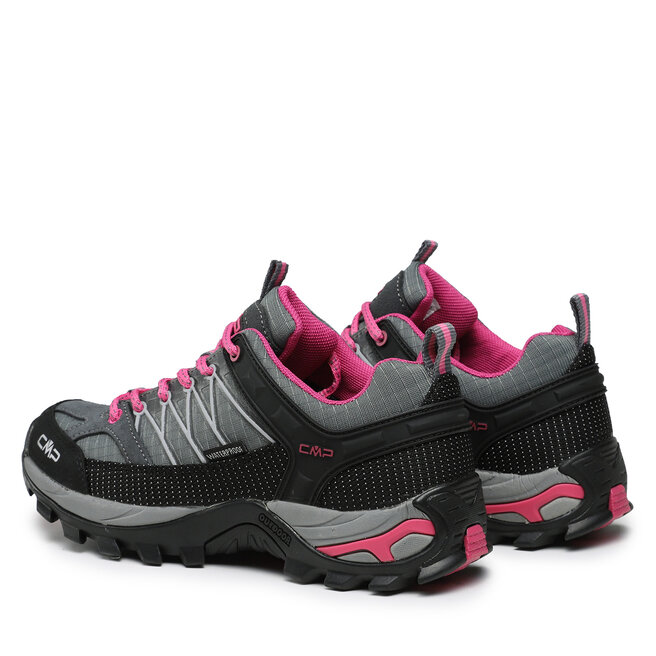 CMP Bakancs CMP Rigel Low Trekking Shoes Wp 3Q54456 Grey/Fuxia/Ice 103Q