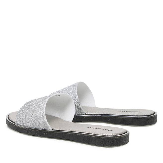 Bassano Pantoletten Bassano WSS20653-01 Silver