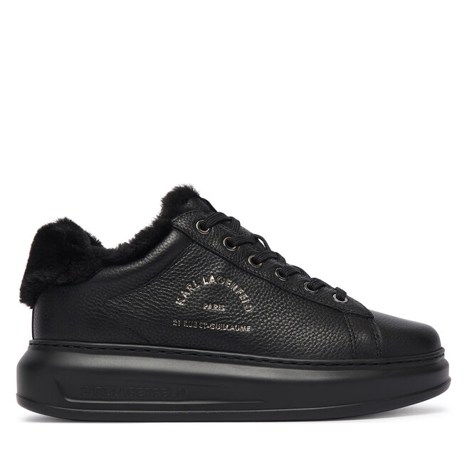 Sneakersy KARL LAGERFELD Kapri KL62536L Czarny