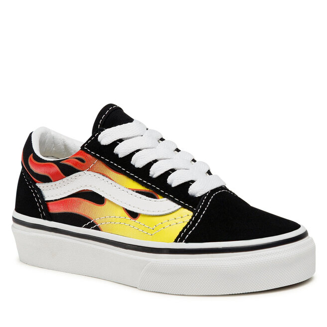 Vans old skool shop flame